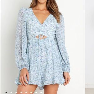 Baby Blue Romper